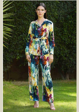 44" satin georgette prints
