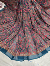54" georgette embroideries