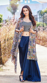 44" georgette embroideries