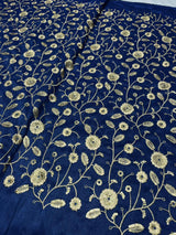 44" raw silk