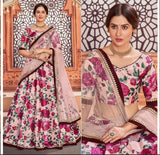Pure organza print + embrioderies