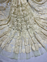 54" nett embroideries