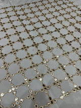 dupatta cutwork