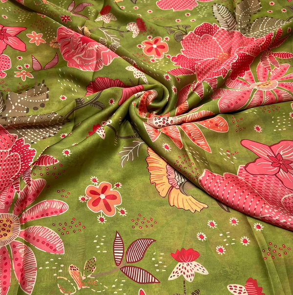 Satin Georgette