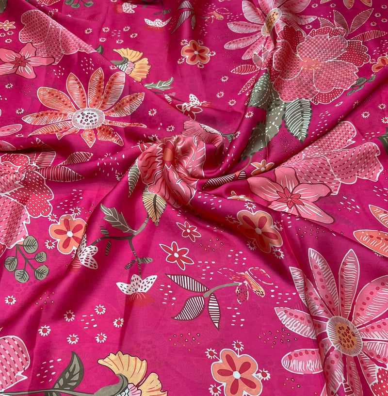 Satin Georgette