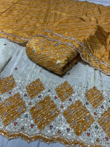 Pure Tissue Bandhni