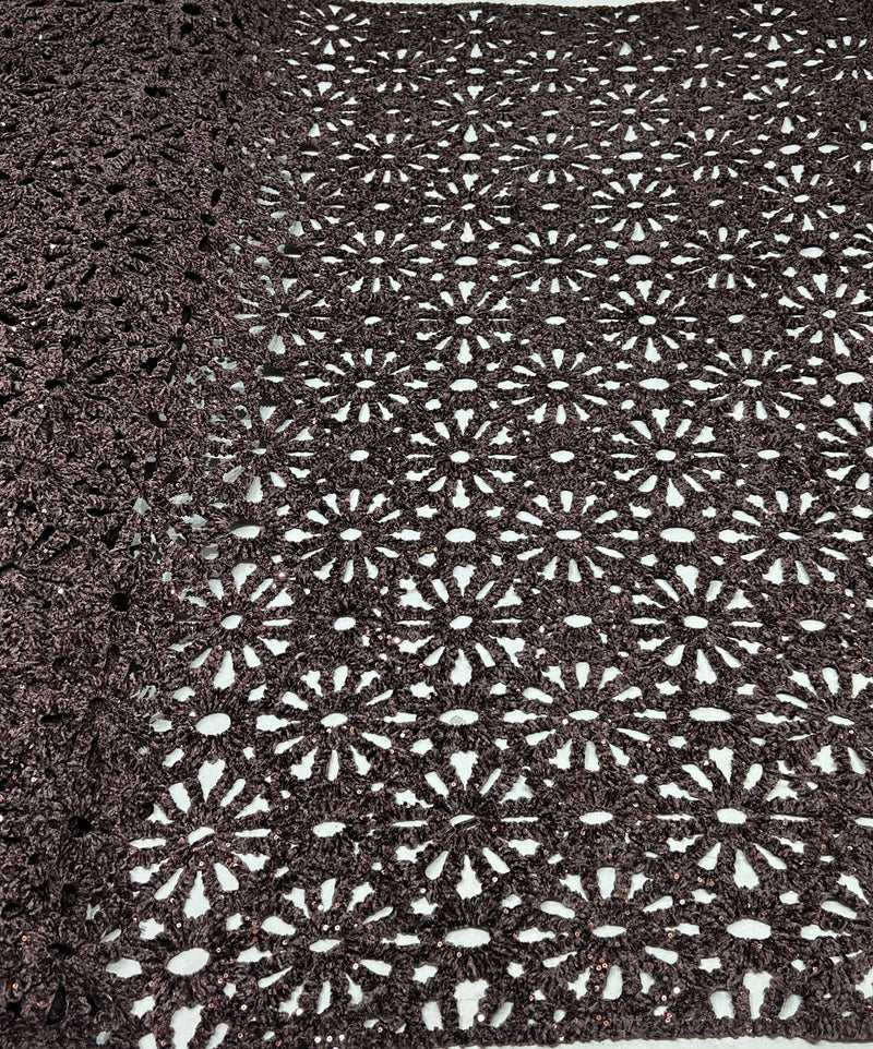 Velvet cutwork