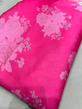 Satin georgette