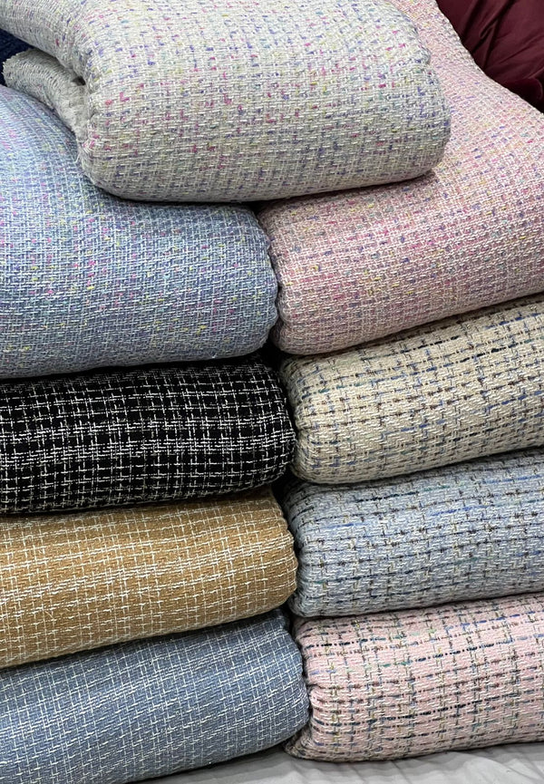 Imported tweed fabric
