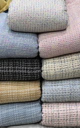 Imported tweed fabric