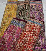 Crepe Position Print Embroidery