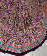 Crepe Position Print Embroidery
