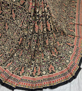 Crepe Position Print Embroidery