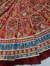 Crepe Position Print Embroidery