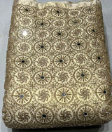 Heavy golden tissue shimmer