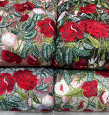 Net embroidery