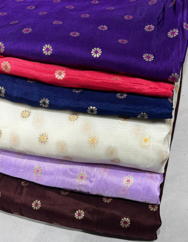 Dola Silk Pure Meena Zari Jaccord