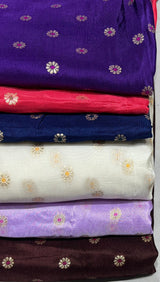 Dola Silk Pure Meena Zari Jaccord