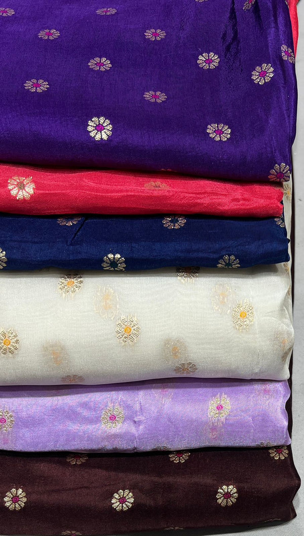 Dola Silk Pure Meena Zari Jaccord