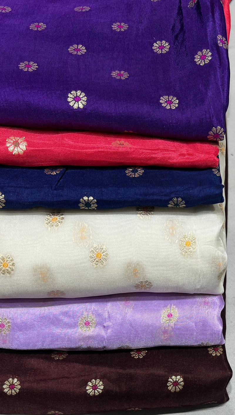 Dola Silk Pure Meena Zari Jaccord