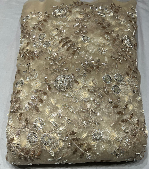 Heavy Cutdana Embroidery