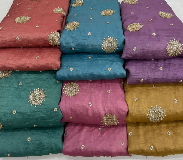 Banarsi Crush Fabric