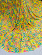 Georgette digital print