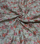 Georgette Sequence Embroidery