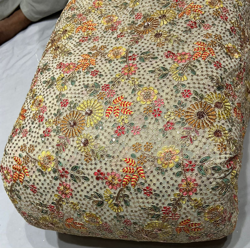 Georgette Sequence Embroidery