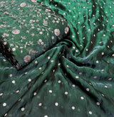 Fendi two tone orgenza jaal embroidery