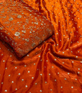 Fendi two tone orgenza jaal embroidery