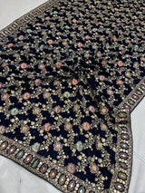 Kashmiri Embroidery Velvet
