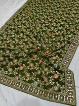 Kashmiri Embroidery Velvet