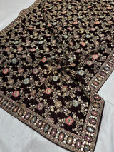 Kashmiri Embroidery Velvet