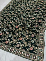 Kashmiri Embroidery Velvet