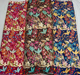 Crepe Position Print Embroidery