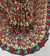 Crepe Position Print Embroidery