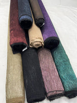 Imported Crush Pleating