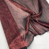 Imported Crush Pleating