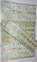 Pure Tissue Banarsi Patta Stripes