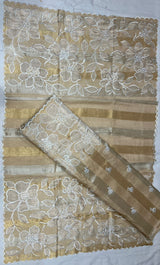 Pure Tissue Banarsi Patta Stripes