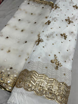 Pure Georgette Embroidery