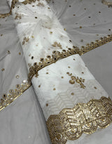 Pure Georgette Embroidery