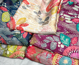Satin georgette digital print