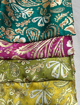 Satin georgette
