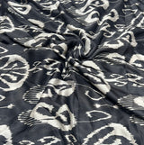 Satin georgette