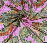 Satin georgette