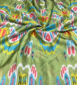 Satin georgette