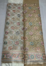 Multi 9 thread embroidery Net