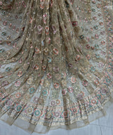 Multi 9 thread embroidery Net